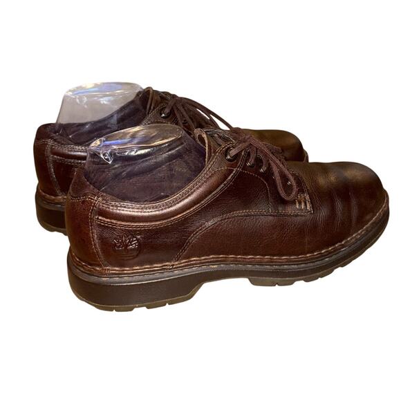 Timberland Shoes Mens 9.5 M Oxford Brown Leather Lace Up Business Casual main image 6
